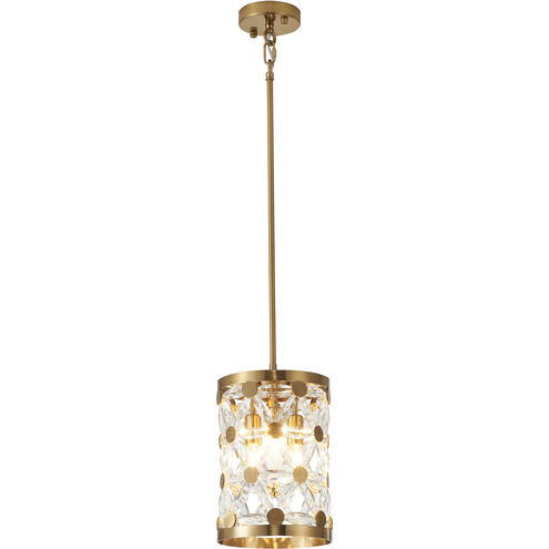Canada 3 Light 7.8 inch Copper Pendant Ceiling Light